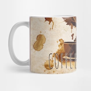 AI Art Style Coffee Is Life Mug